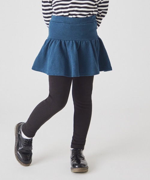 ever closet（エバークローゼット）の「裏起毛スカッツ（スカート・キッズ・ネイビー/ピンク/チェリーレッド/バイオレット/ブルー系その他4・120cm/110cm/100cm/90cm/160cm/150cm/140cm/130cm）」の2枚目の写真