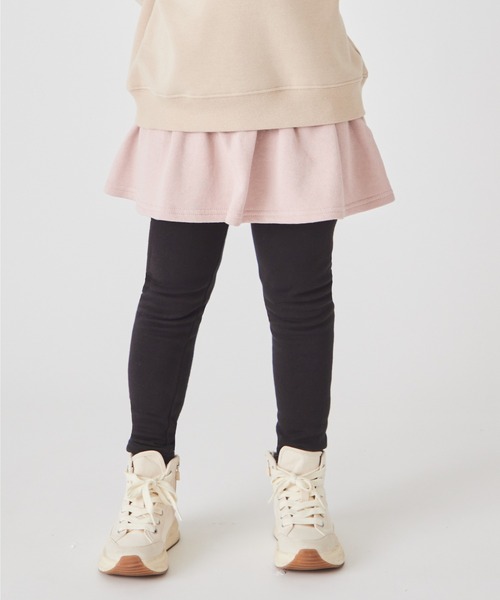 ever closet（エバークローゼット）の「裏起毛スカッツ（スカート・キッズ・ネイビー/ピンク/チェリーレッド/バイオレット/ブルー系その他4・120cm/110cm/100cm/90cm/160cm/150cm/140cm/130cm）」の5枚目の写真