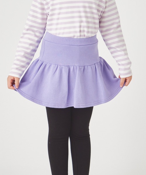 ever closet（エバークローゼット）の「裏起毛スカッツ（スカート・キッズ・ネイビー/ピンク/チェリーレッド/バイオレット/ブルー系その他4・120cm/110cm/100cm/90cm/160cm/150cm/140cm/130cm）」の18枚目の写真