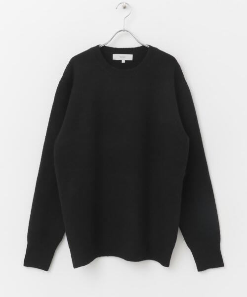 アーバンリサーチ ロッソ（URBAN RESEARCH ROSSO）/ブークレストレッチクルーニット セール】ブークレストレッチクルーニット（ニット/セーター）｜URBAN