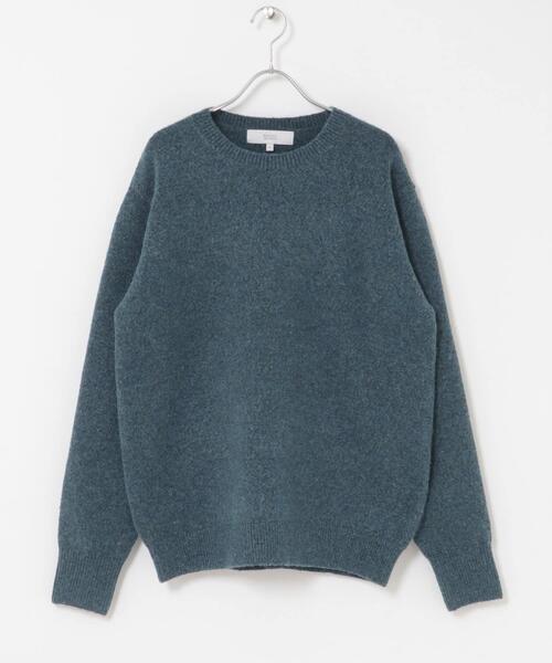 URBAN RESEARCH ROSSO MEN(アーバンリサーチロッソメン)の「ブークレストレッチクルーニット(ニット/セーター・メンズ・グレー系その他/グレー/カーキ/ブラック/オレンジ/イエロー/ブルー・SMALL/MEDIUM/LARGE/X-LARGE)」の12枚目の写真