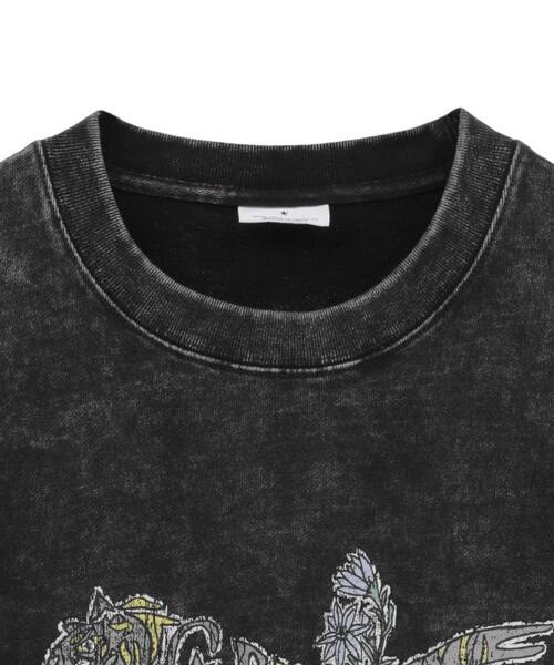 CONVERSE TOKYO（コンバーストウキョウ）の「FLOWER TIGER LOGO SWEAT（スウェット・レディース・パープル/ブラック/ブルー・SMALL/MEDIUM）」の18枚目の写真
