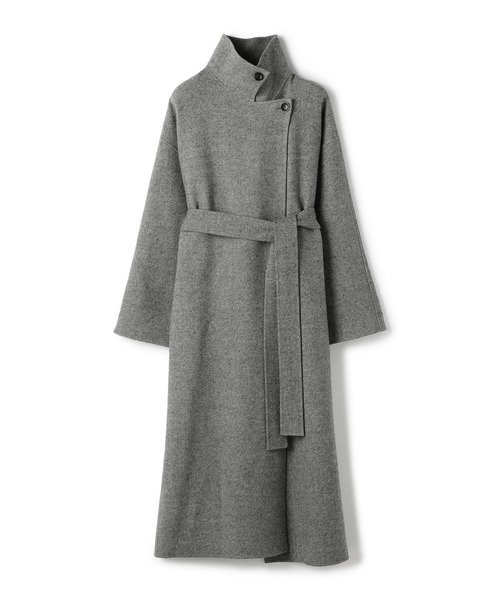 ジーロンウールシルクネップリバーコート（その他アウター）｜N.O.R.C