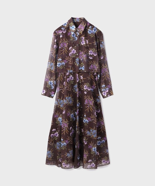 Diagram（ダイアグラム）の「プリントセットアップワンピース（ワンピース・レディース・グリーン/ブラウン・36/38）」の7枚目の写真