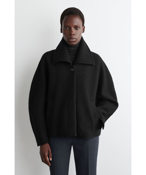 COS オーバーサイズ ボイルウールジャケット セール】オーバーサイズ ボイルウールジャケット（ダウンジャケット