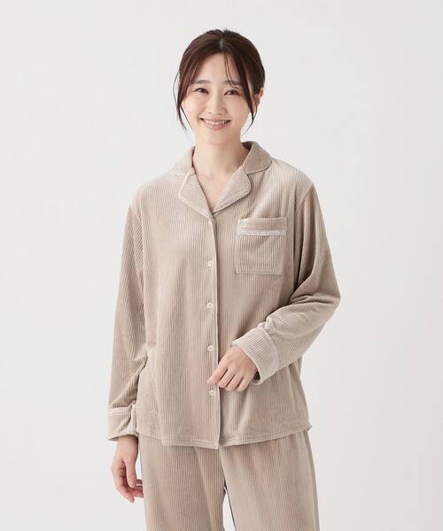 ルームウェア上下セット/リバティプリント（ルームウェア/パジャマ