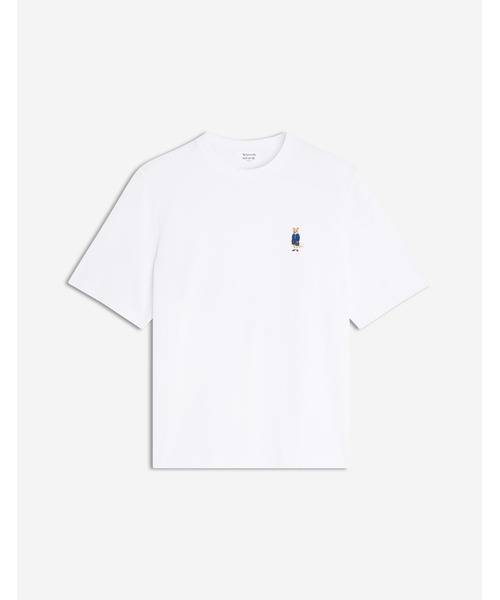 Maison Kitsune(メゾンキツネ)の「DRESSED FOX COMFORT TEE-SHIRT(Tシャツ/カットソー・レディース・ピンク/ホワイト/ブラック・XS/S/M/L/XL)」の4枚目の写真