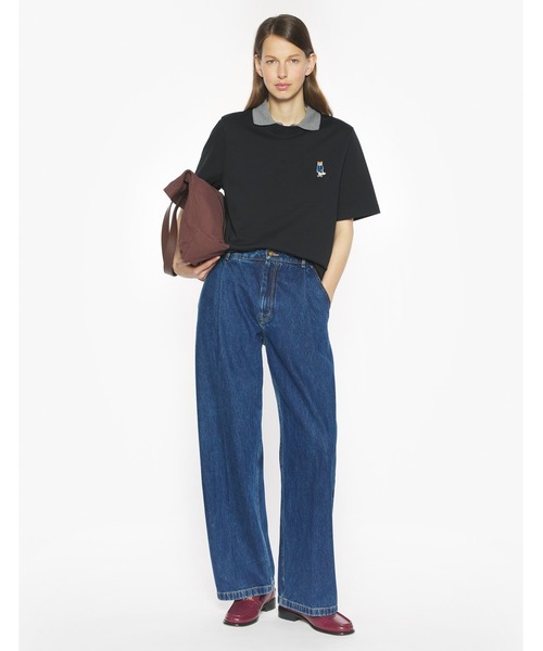 Maison Kitsune(メゾンキツネ)の「DRESSED FOX COMFORT TEE-SHIRT(Tシャツ/カットソー・レディース・ピンク/ホワイト/ブラック・XS/S/M/L/XL)」の11枚目の写真