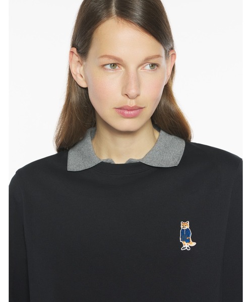 Maison Kitsune(メゾンキツネ)の「DRESSED FOX COMFORT TEE-SHIRT(Tシャツ/カットソー・レディース・ピンク/ホワイト/ブラック・XS/S/M/L/XL)」の13枚目の写真