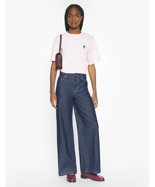 Maison Kitsune(メゾンキツネ)の「DRESSED FOX COMFORT TEE-SHIRT(Tシャツ/カットソー・レディース・ピンク/ホワイト/ブラック・XS/S/M/L/XL)」の16枚目の写真