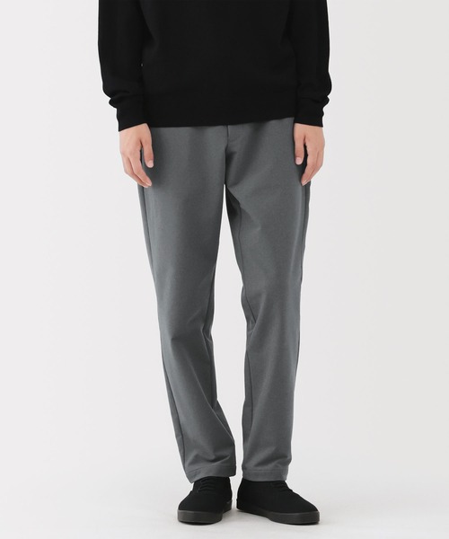 紳士 防風裏起毛ストレッチテーパードパンツ（その他パンツ）｜無印