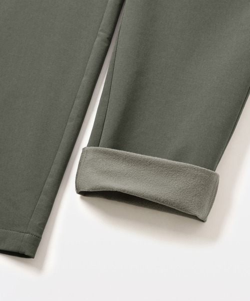 無印良品（ムジルシリョウヒン）の「紳士　防風裏起毛ストレッチテーパードパンツ（その他パンツ・メンズ・ブラック/ダークネイビー/ダークブラウン系/ダークグレー・S/M/L/XL）」の22枚目の写真