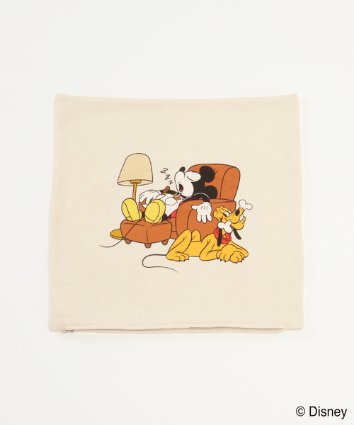 ACME FURNITURE（アクメファニチャー）の「ACME別注 MICKEY CUSHION　クッションカバー45cm（クッション/クッションカバー・レディース・アイボリー・FREE）」の8枚目の写真