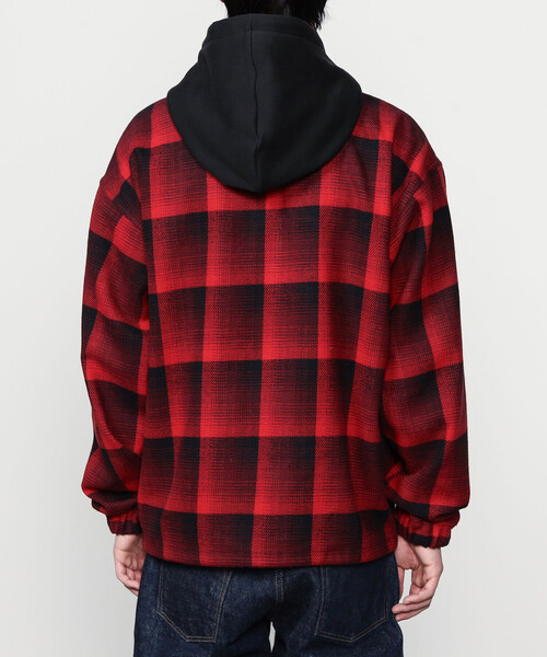 セール】SEDAN ALL-PURPOSE | フランネル フードシャツ MEN（その他