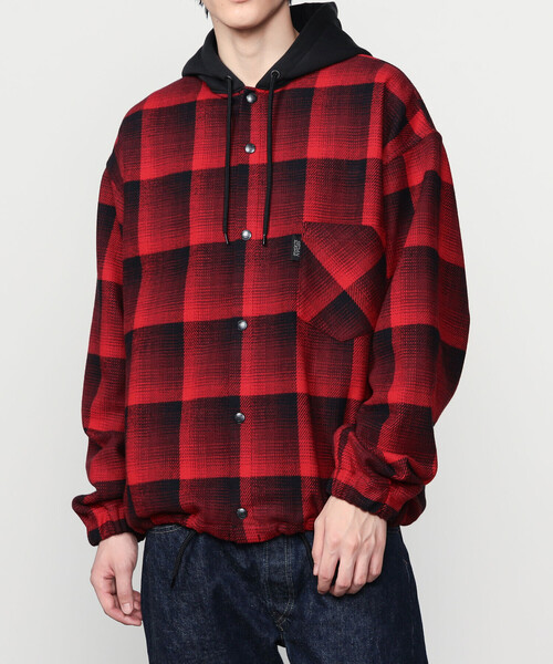 SEDAN ALL-PURPOSE | フランネル フードシャツ MEN（その他