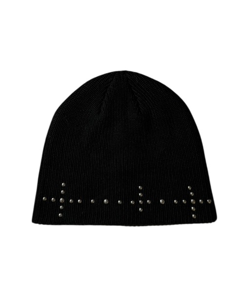 セール】クロススタッズビーニー（ニットキャップ/ビーニー）｜ACLENT