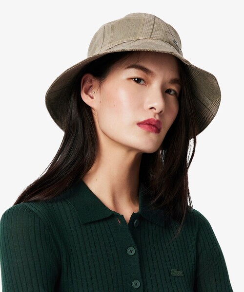 LACOSTE（ラコステ）の「3Dニッティングメリノウールポロセーター（ニット/セーター・レディース・ダークグリーン/ネイビー・36/38/34/40）」の7枚目の写真