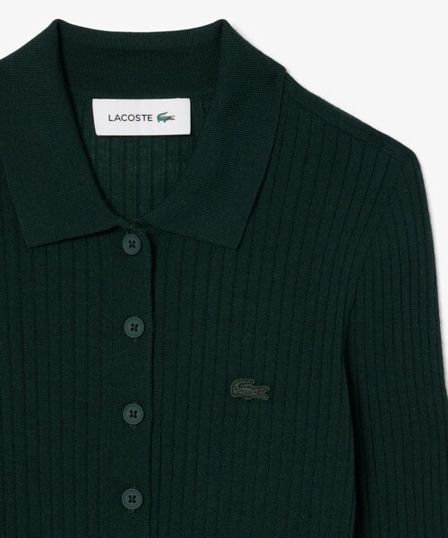 セール】3Dニッティングメリノウールポロセーター（ニット/セーター