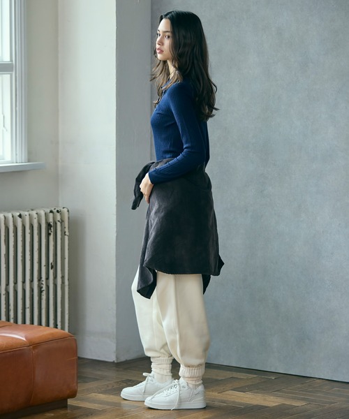 LACOSTE（ラコステ）の「3Dニッティングメリノウールポロセーター（ニット/セーター・レディース・ダークグリーン/ネイビー・36/38/34/40）」の13枚目の写真