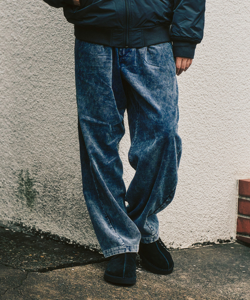 417 EDIFICE(フォーワンセブンエディフィス)の「ブリーチコール ワーク パンツ(その他パンツ・メンズ・ブラック/ブルー/ホワイト・LARGE/MEDIUM/SMALL)」の3枚目の写真