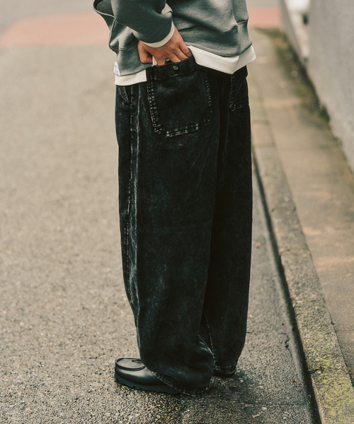 417 EDIFICE(フォーワンセブンエディフィス)の「ブリーチコール ワーク パンツ(その他パンツ・メンズ・ブラック/ブルー/ホワイト・LARGE/MEDIUM/SMALL)」の6枚目の写真