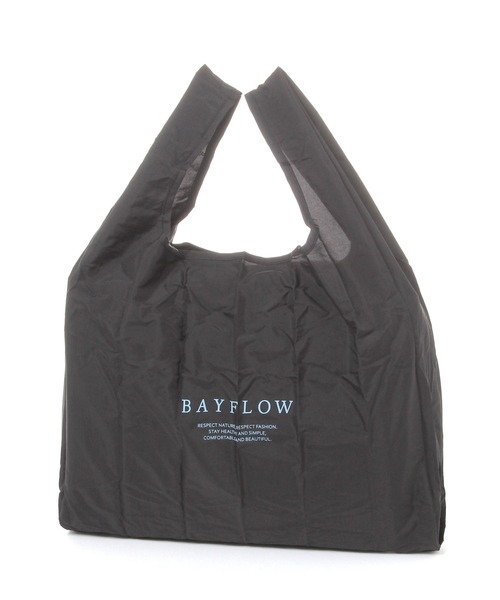 パッカブル可能]BFロゴエコバッグ（エコバッグ/サブバッグ）｜BAYFLOW