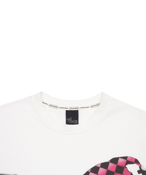 LUVISTRUE(ラヴイズトゥルー)の「SHUGO CHARA! GRAPHIC TEE(Tシャツ/カットソー・レディース・ブラック/ピンク・FREE)」の5枚目の写真