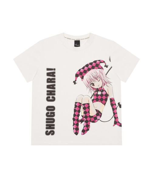 LUVISTRUE(ラヴイズトゥルー)の「SHUGO CHARA! GRAPHIC TEE(Tシャツ/カットソー・レディース・ブラック/ピンク・FREE)」の3枚目の写真