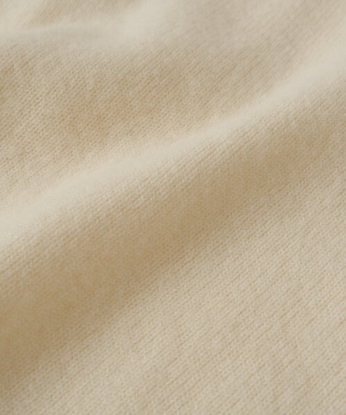 RIVE DROITE(リヴドロワ)の「【フードがアクセントに】ウール100ホールガーメントフーディ(ニット/セーター・レディース・チャコールグレー/オフホワイト・FREE)」の12枚目の写真