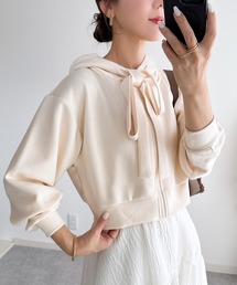 &. NOSTALGIA | 【ZOZO限定】ビッグリボンパーカー(パーカー)