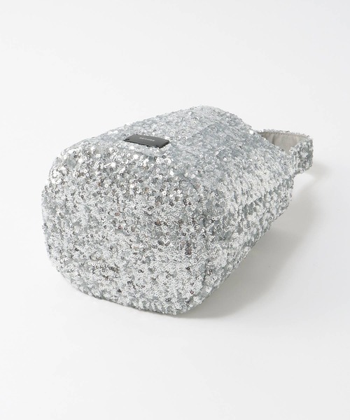 Jines（ジネス）の「スパンコール バケツ型ワンショルダ―バッグ【BEAURE/ビュレ】（トートバッグ・レディース・シルバー/ブラック・フリー）」の14枚目の写真