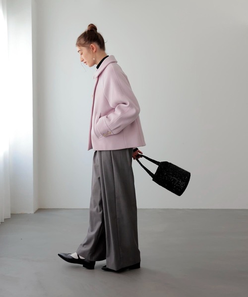 Jines（ジネス）の「スパンコール バケツ型ワンショルダ―バッグ【BEAURE/ビュレ】（トートバッグ・レディース・シルバー/ブラック・フリー）」の4枚目の写真