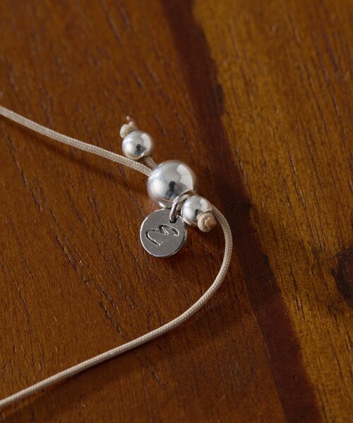 ear PAPILLONNER（イアパピヨネ）の「《インフルエンサーuchida企画》天然石スライドロープネックレス（ネックレス・レディース・アイボリー/モカ・FREE）」の7枚目の写真