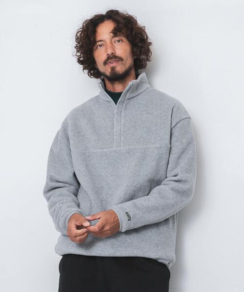 OOPS リサイクルマイクロフリースハーフジップ（その他トップス