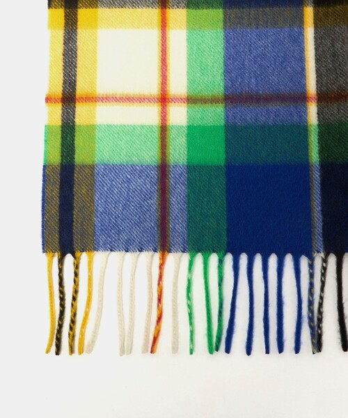 セール】＜Joshua Ellis＞カシミヤ チェック マフラー（マフラー