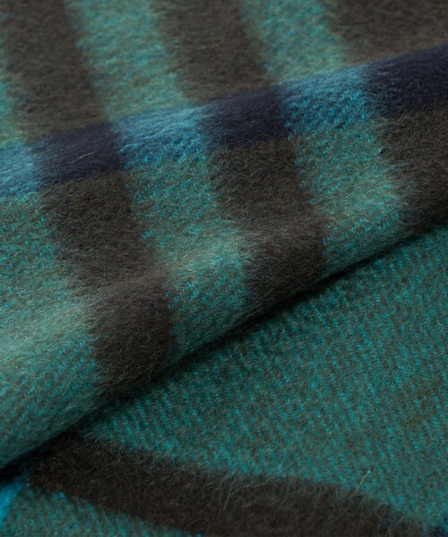 Joshua Ellis（ジョシュアエリス）の「＜Joshua Ellis＞カシミヤ チェック マフラー（マフラー・レディース・ターコイズブルー系/レッド/イエロー・FREE）」の17枚目の写真