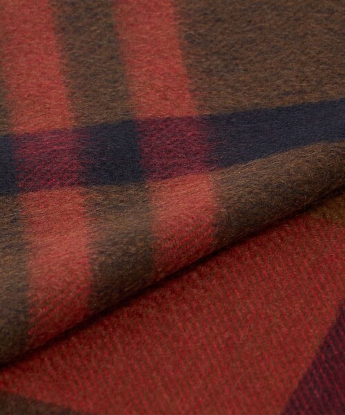 Joshua Ellis（ジョシュアエリス）の「＜Joshua Ellis＞カシミヤ チェック マフラー（マフラー・レディース・ターコイズブルー系/レッド/イエロー・FREE）」の13枚目の写真