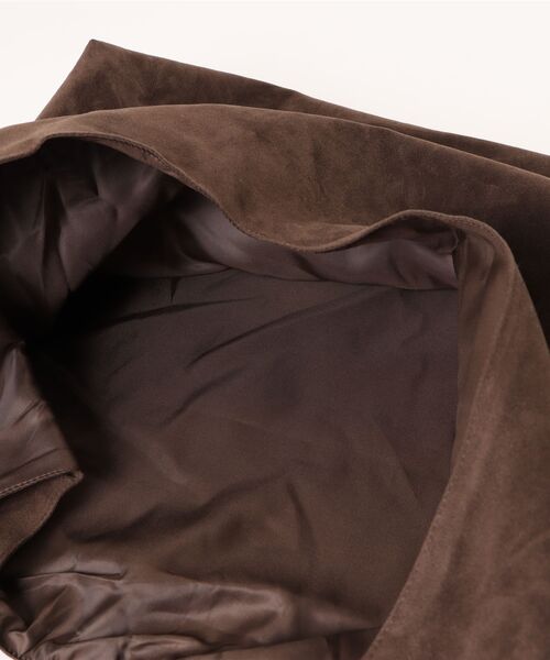 Didot.showroom（ディドット ショールーム）の「スウェードトートバッグ（トートバッグ・レディース・ブラウン/キャメル・FREE）」の3枚目の写真