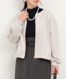 MICO COULIER | マシュマロスエードブルゾン(ブルゾン)