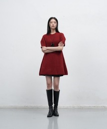 GENERAL IDEA（ジェネラルアイデア）の「【GENERAL IDEA】バルーンスリーブミニフレアワンピース / BALLOON SLEEVE MINI FLARE DRESS（ワンピース）」