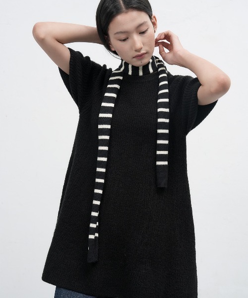GENERAL IDEA(ジェネラルアイデア)の「【GENERAL IDEA】バルーンスリーブミニフレアワンピース / BALLOON SLEEVE MINI FLARE DRESS(ワンピース・レディース・ブラック/レッド・L/M/S)」の4枚目の写真