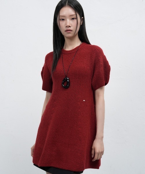 GENERAL IDEA(ジェネラルアイデア)の「【GENERAL IDEA】バルーンスリーブミニフレアワンピース / BALLOON SLEEVE MINI FLARE DRESS(ワンピース・レディース・ブラック/レッド・L/M/S)」の11枚目の写真