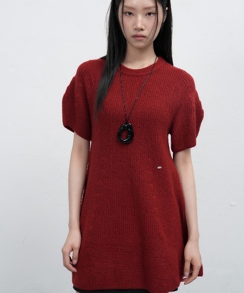 GENERAL IDEA(ジェネラルアイデア)の「【GENERAL IDEA】バルーンスリーブミニフレアワンピース / BALLOON SLEEVE MINI FLARE DRESS(ワンピース・レディース・ブラック/レッド・L/M/S)」の12枚目の写真