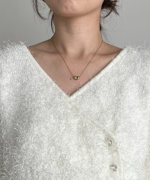 カプリシュレマージュ　フェザーラップカーディガン フェザーラップカーディガン | CAPRICIEUX LE'MAGE(カプリシュレ