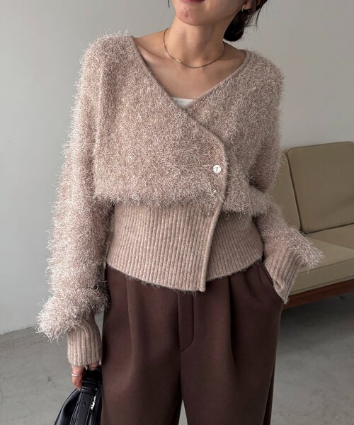 CAPRICIEUX LE'MAGE（カプリシューレマージュ）の「フェザーラップ