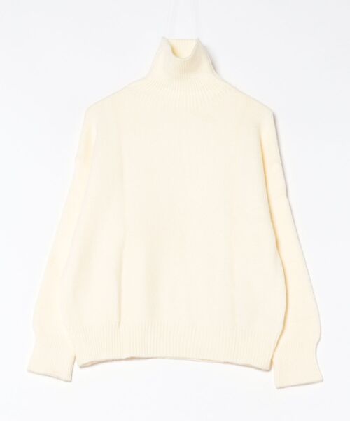 aimoha(アイモハ)の「ベーシックタートルネックニットプルオーバー(ニット/セーター・レディース・ブラック/チョコ/ライトベージュ/ブルー/ベージュ/パープル/ネイビー/ダークグレー/ライトグレー・FREE)」の11枚目の写真