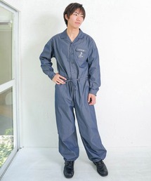 ScoLar Parity（スカラーパリティ）の「353126：Parityキャラ宇宙刺繍 洗い加工ジャンプスーツ（サロペット/オーバーオール）」