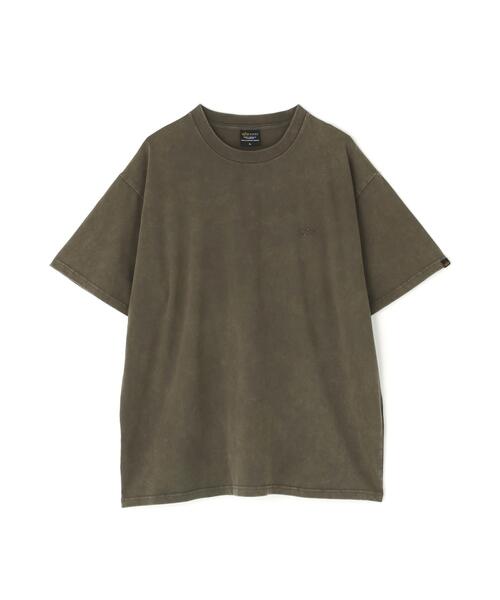 Alpha Industries（アルファインダストリーズ）の「Alpha Industries/アルファインダストリーズ/SNOW WASH SS T-SHIRT/スノー ウォッシュ エスエス Tシャツ（Tシャツ/カットソー・メンズ・ネイビー/チャコール/ブラック/ホワイト系2/オリーブ系・L/M/2XL/S/XL）」の4枚目の写真