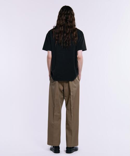 Alpha Industries（アルファインダストリーズ）の「Alpha Industries/アルファインダストリーズ/SNOW WASH SS T-SHIRT/スノー ウォッシュ エスエス Tシャツ（Tシャツ/カットソー・メンズ・ネイビー/チャコール/ブラック/ホワイト系2/オリーブ系・L/M/2XL/S/XL）」の20枚目の写真