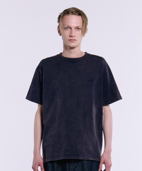 Alpha Industries（アルファインダストリーズ）の「Alpha Industries/アルファインダストリーズ/SNOW WASH SS T-SHIRT/スノー ウォッシュ エスエス Tシャツ（Tシャツ/カットソー・メンズ・ネイビー/チャコール/ブラック/ホワイト系2/オリーブ系・L/M/2XL/S/XL）」の15枚目の写真